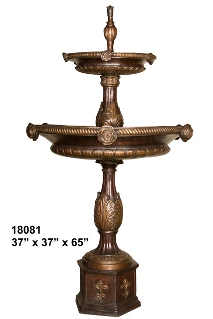 Classic Tiered Fountain With Roses 65\"